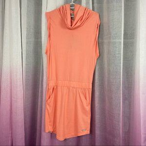 NWT Bench Coral Sleeveless Hooded Dress w/ Front Pocket Size XS US 4